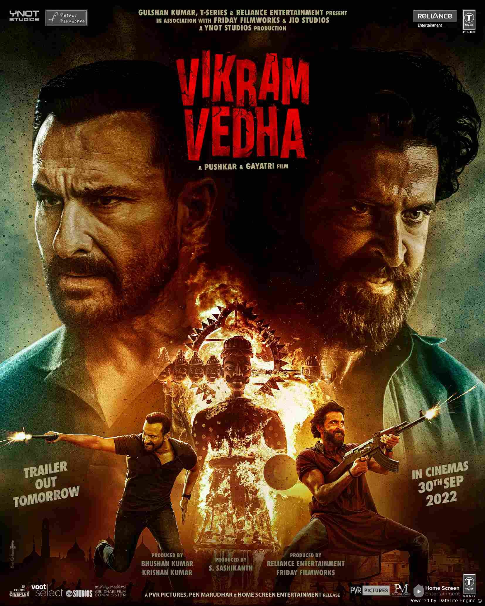 Vikram vedha premyera