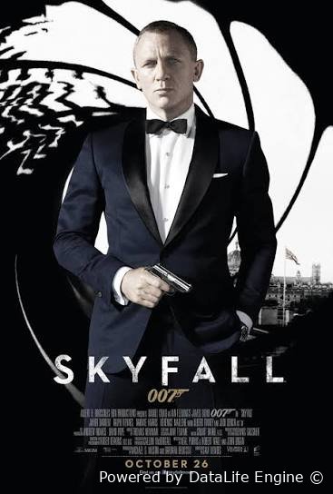 Jeyms Bond agent 007 Skyfall skayfol