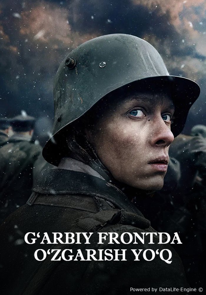 G'arbiy frontda o'zgarish yo'q premyera