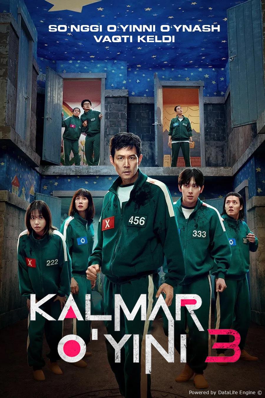 Kalmar O'yini 3 fasl mavsum sezon uzbek o'zbek tilida barcha qismlari